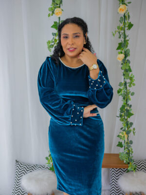 Vestido Perolas
