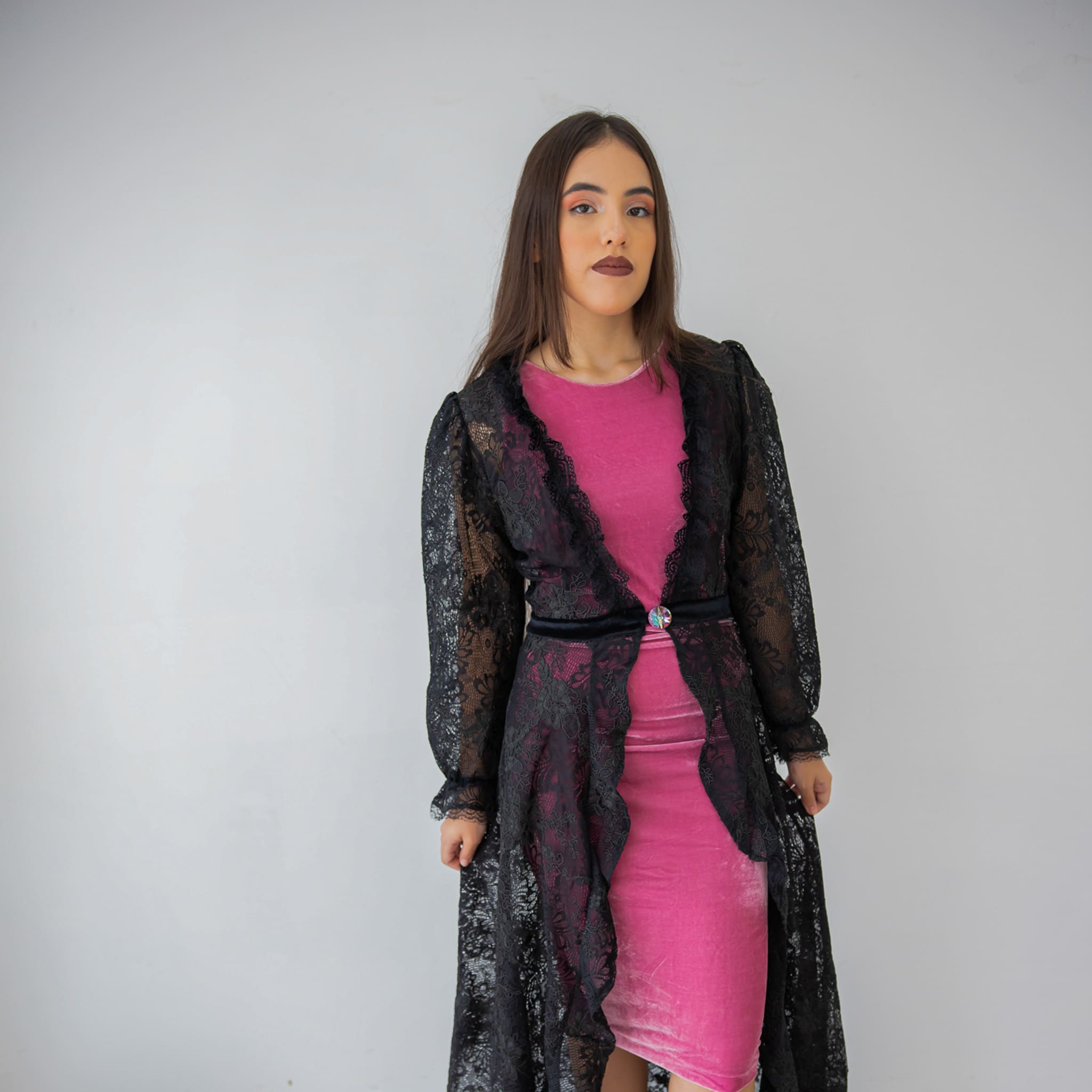 Kimono Renda Noir - Imagem 2