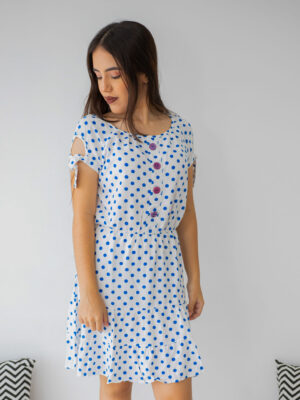 Vestido Doce Brisa Poá