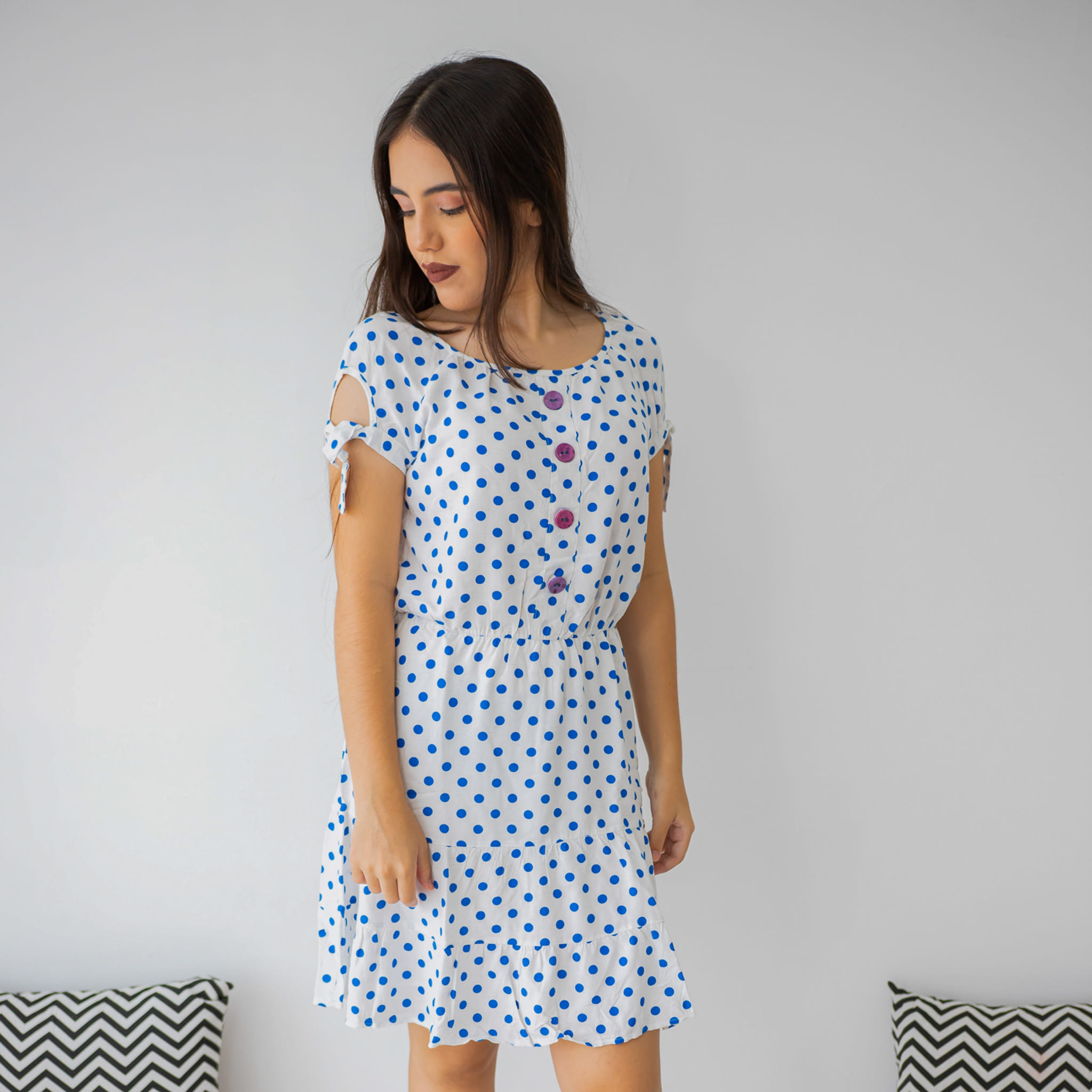 Vestido Doce Brisa Poá