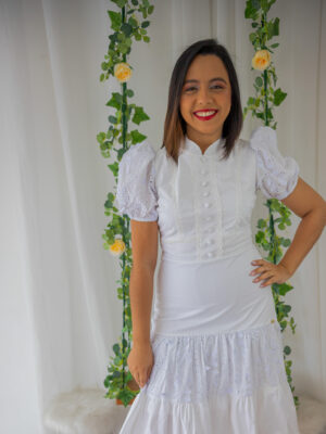 Vestido Pureza Bela