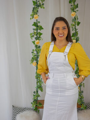 Jardineira Branca Luna