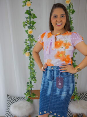 Saia Longa Refúgio Jeans