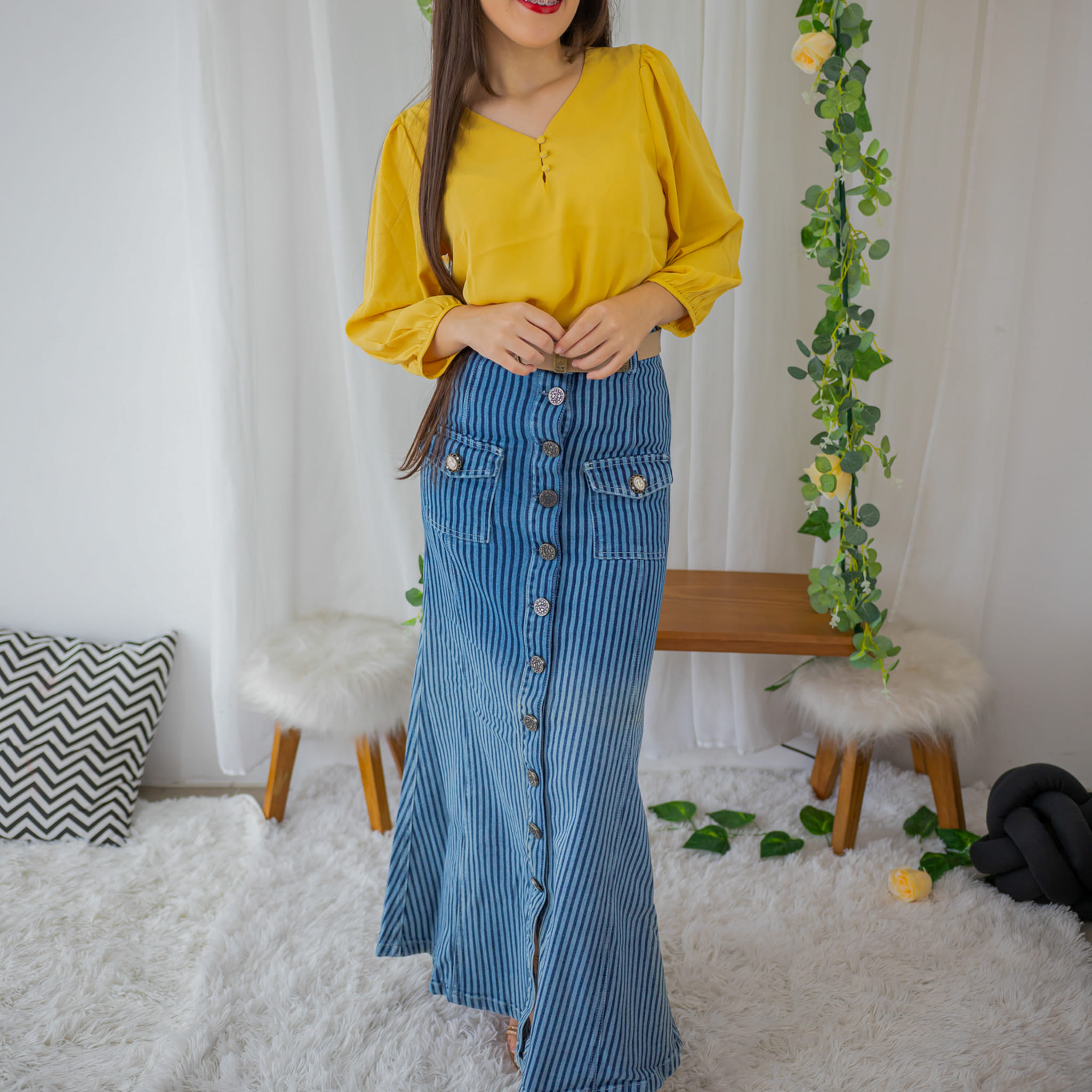 Saia Listrada Clássica - Imagem 2