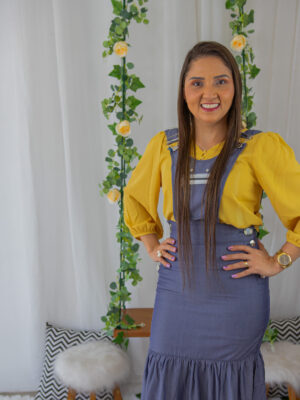 Jardineira Azul Serena