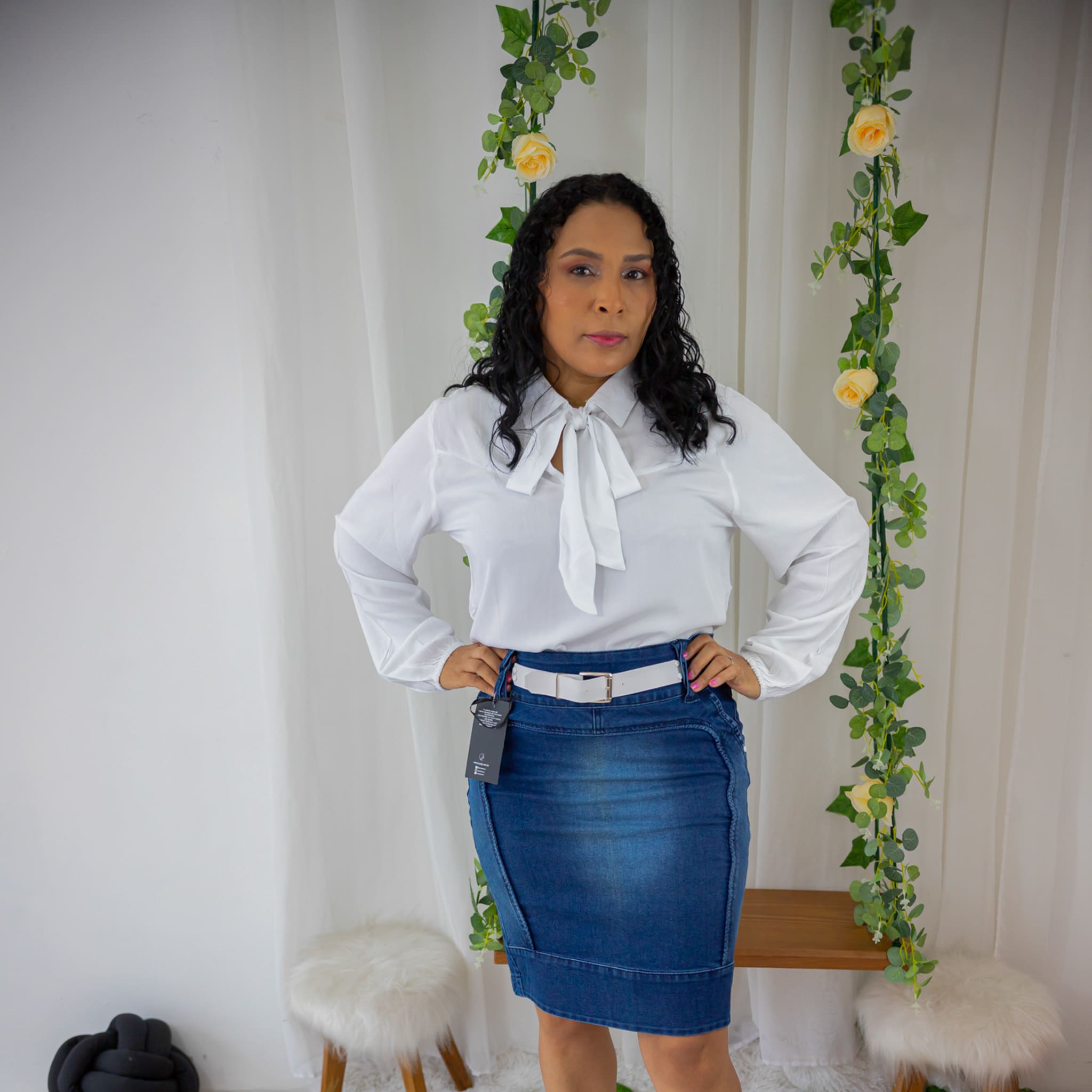 Saia Bali Jeans - Imagem 3