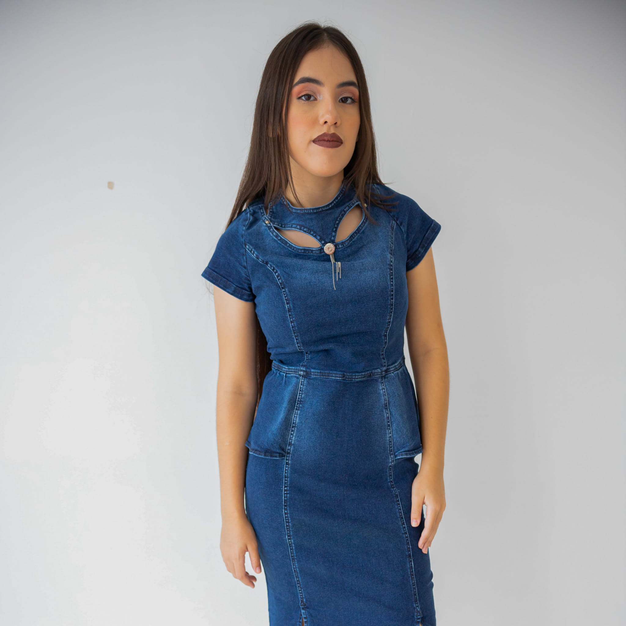 Vestido Jeans Adele - Imagem 2
